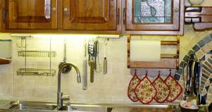 Cucina classica artigianale miele Michele design esclusivo in legno